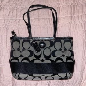 Coach Signature C Jacquard Shoulder Bag